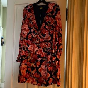 New with tags Alexia Admore faux wrap dress, size 12